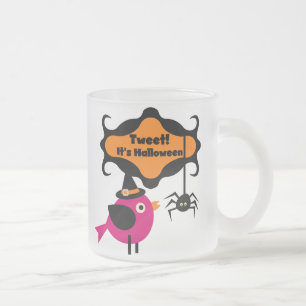Halloween-T - Shirt und -Geschenke getweetet Mattglastasse