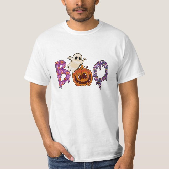 Halloween T-Shrits für den Menschen T-Shirt (Vorderseite)