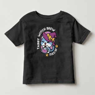 Halloween-Tabby-Katze – Hexenhut und Zaubertrank-K Kleinkind T-shirt