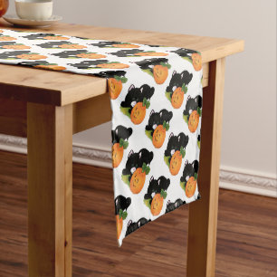 Halloween Table Runner 14" X 72"/Black Cat Mittelgroßer Tischläufer