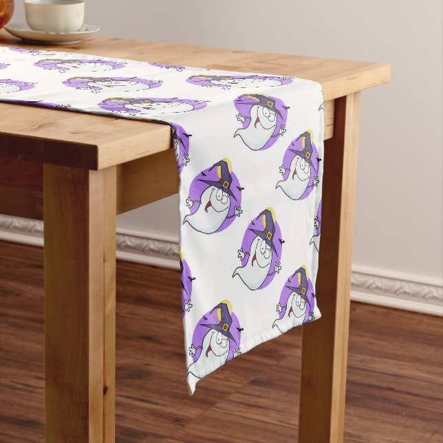 Halloween Table Runner 14" X 72"/Ghost Großer Tischläufer (Beispiel)