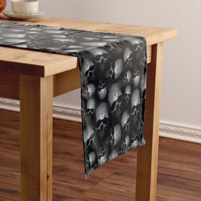 Halloween Table Runner Kurzer Tischläufer (Beispiel)