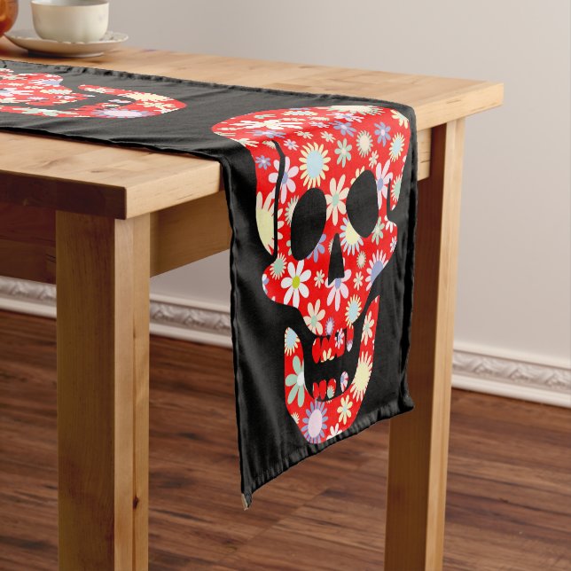 Halloween Table Runner Kurzer Tischläufer (Beispiel)