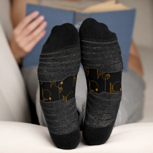 Halloween Tag 31 Spinnennetze Socken