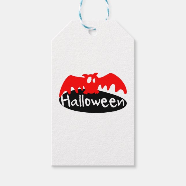 Halloween-Tag Geschenkanhänger (Vorderseite)