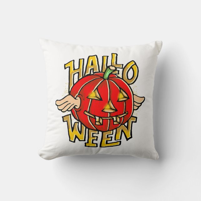 Halloween-Tag Kissen (Vorderseite)