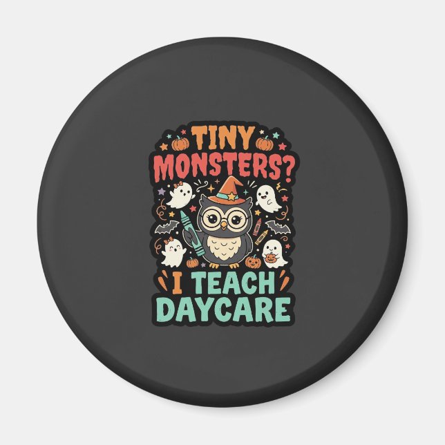 Halloween Tagesmutter Winzige Monster Magnet (Vorne)