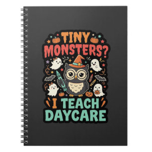 Halloween Tagesmutter Winzige Monster Notizblock