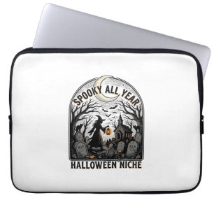 Halloween Tägliches Shirt Gruseliges Ganzjahresdes Laptopschutzhülle