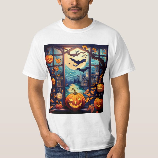 Halloween-takular T-Shirt (Vorderseite)