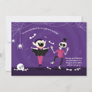 Halloween Tanzparty-Einladung Einladung