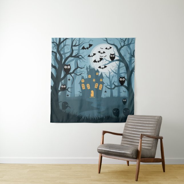 Halloween Tapestry Wandteppich (Beispiel)