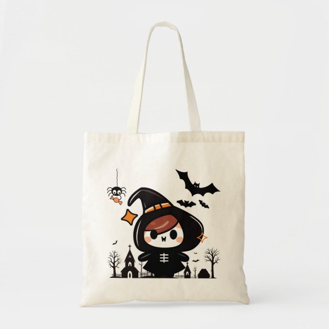 Halloween-Tasche Niedlich Tragetasche (Vorne)