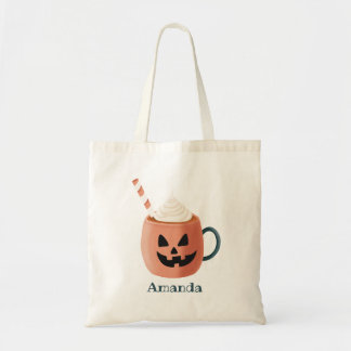 Halloween Tasche – Trick or Treat- Kürbis- Tasse