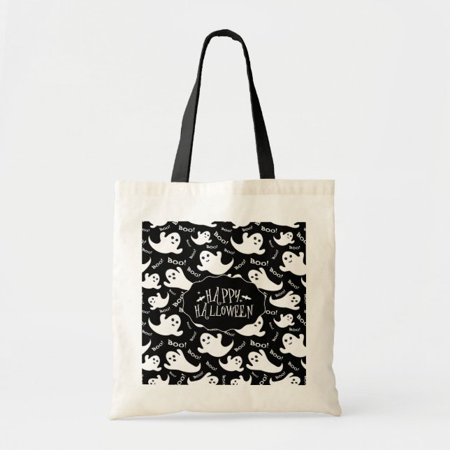 Halloween-Taschentuch Tragetasche (Vorne)