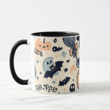 halloween Tasse