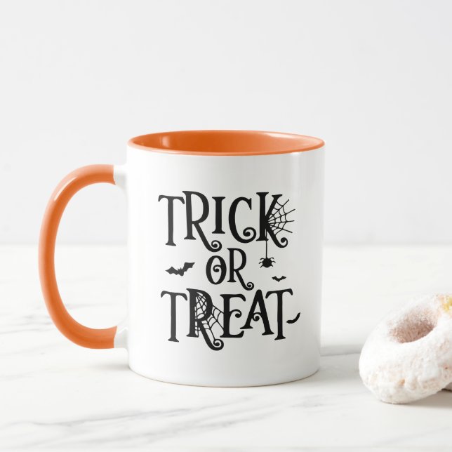 Halloween  tasse (Mit Donut)