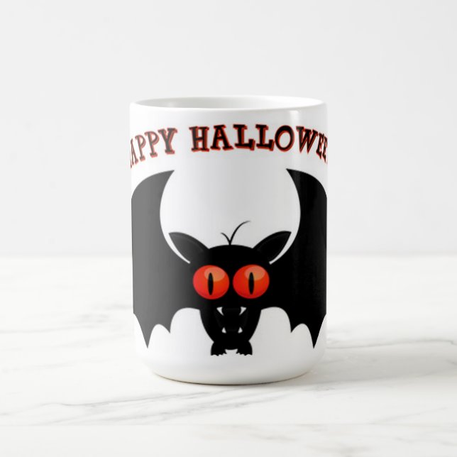 Halloween-Tasse/Bat Tasse (Mittel)