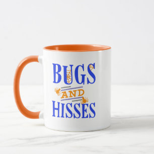 Halloween-Tasse - Bugs and Hisses Spider Pun Gesch Tasse
