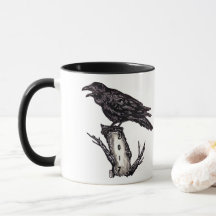 Halloween-Tasse für Schwarz und Weiß
