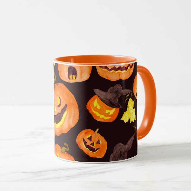 Halloween-Tasse-Geschenk, Halloween-Kaffeeschnupfe Tasse (VorderseiteRechts)