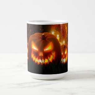 Halloween-Tasse/Jack-O-Lanterns Kaffeetasse
