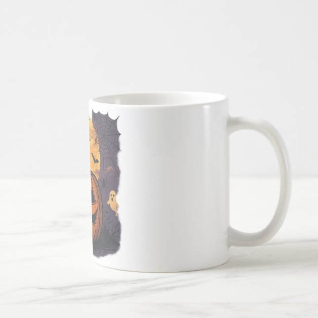 Halloween-Tasse Kaffeetasse (Rechts)