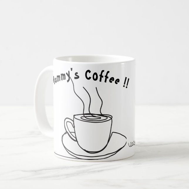 Halloween-☕-Tasse Kaffeetasse (Vorderseite Links)