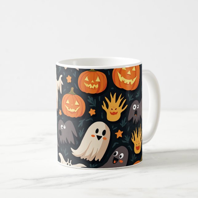 Halloween-Tasse Kaffeetasse (VorderseiteRechts)