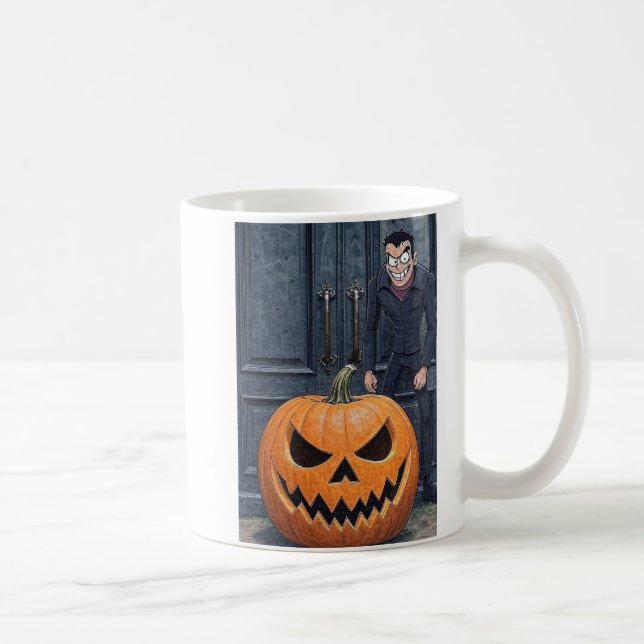 Halloween-Tasse Kaffeetasse (Rechts)