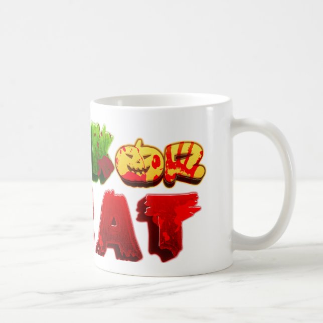 Halloween-Tasse Kaffeetasse (Rechts)
