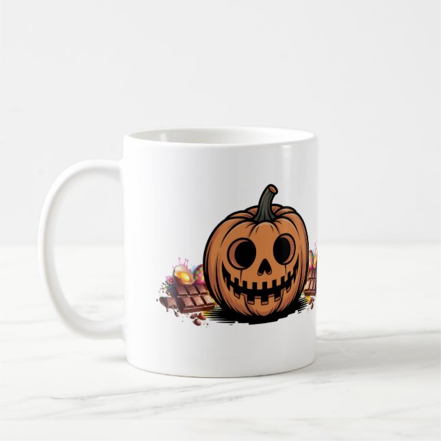 Halloween-Tasse Limitierte Auflage Kaffeetasse (Links)