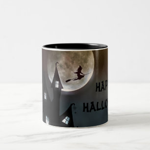 Halloween-Tasse personalisieren Zweifarbige Tasse