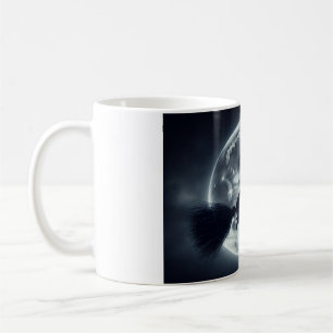 Halloween-Tasse Rotze am Mondlicht Kaffeetasse