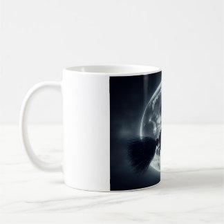 Halloween-Tasse Rotze am Mondlicht Kaffeetasse