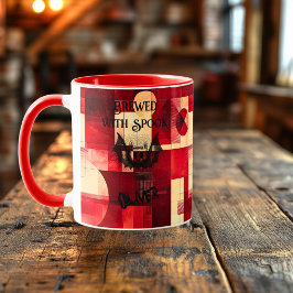 Halloween-Tasse - Spooky Bat mit Spook gebraut Tasse