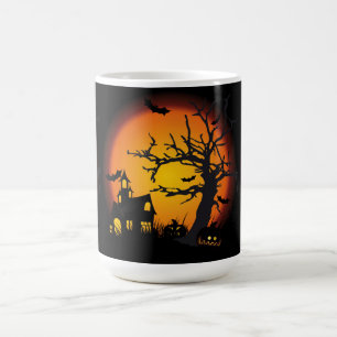 Halloween-Tasse/Spuk Szene Tasse