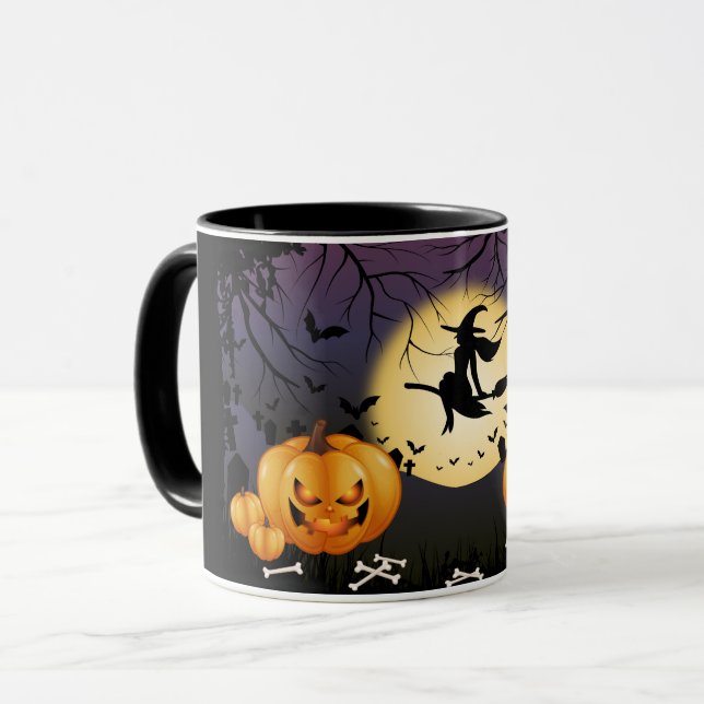 Halloween-Tasse Tasse (Vorderseite Links)