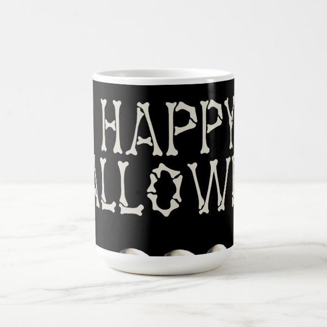 Halloween-Tasse/Typografie Tasse (Mittel)