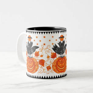 Halloween-Tasse Zweifarbige Tasse
