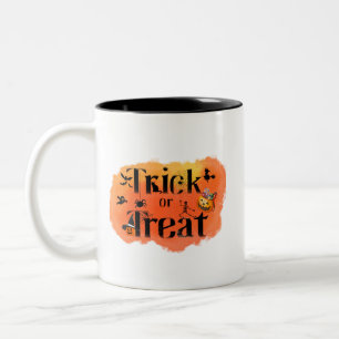 Halloween-Tasse Zweifarbige Tasse