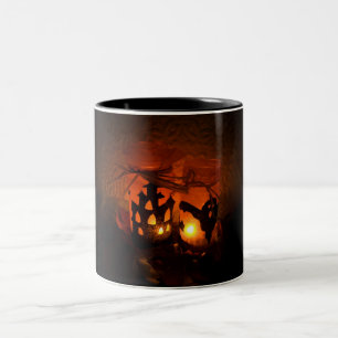 Halloween-Tasse Zweifarbige Tasse