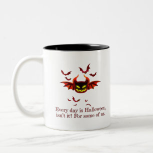 Halloween-Tassen  Zweifarbige Tasse
