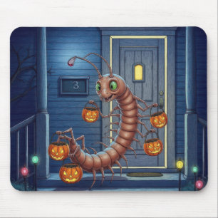 Halloween Tausendfüßler Mousepad
