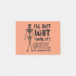 Halloween Teacher Fall Lehrer Post-it Klebezettel