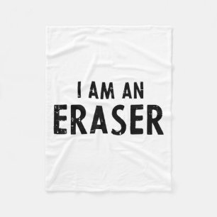 Halloween Teacher Im A Eraser Funny Costume Kids Fleecedecke