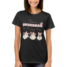 Halloween Team Bridesmaid T - Shirt