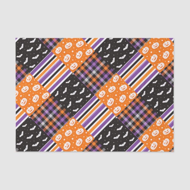 Halloween-Texturen Seidenpapier (Vorderseite)