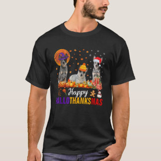 Halloween Thanksg, australische Rinder T-Shirt