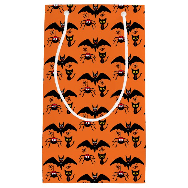 Halloween-Thema Kleine Geschenktüte (Vorderseite)